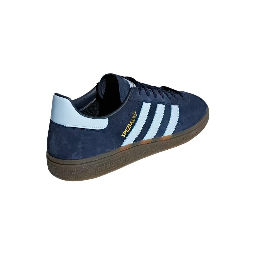 Adidas Originals scarpa sneakers da uomo Handball Spezial BD7633 blu-celeste