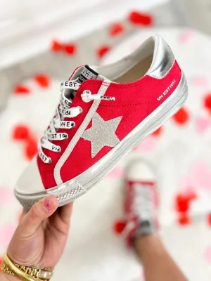 Alive Red Sneakers