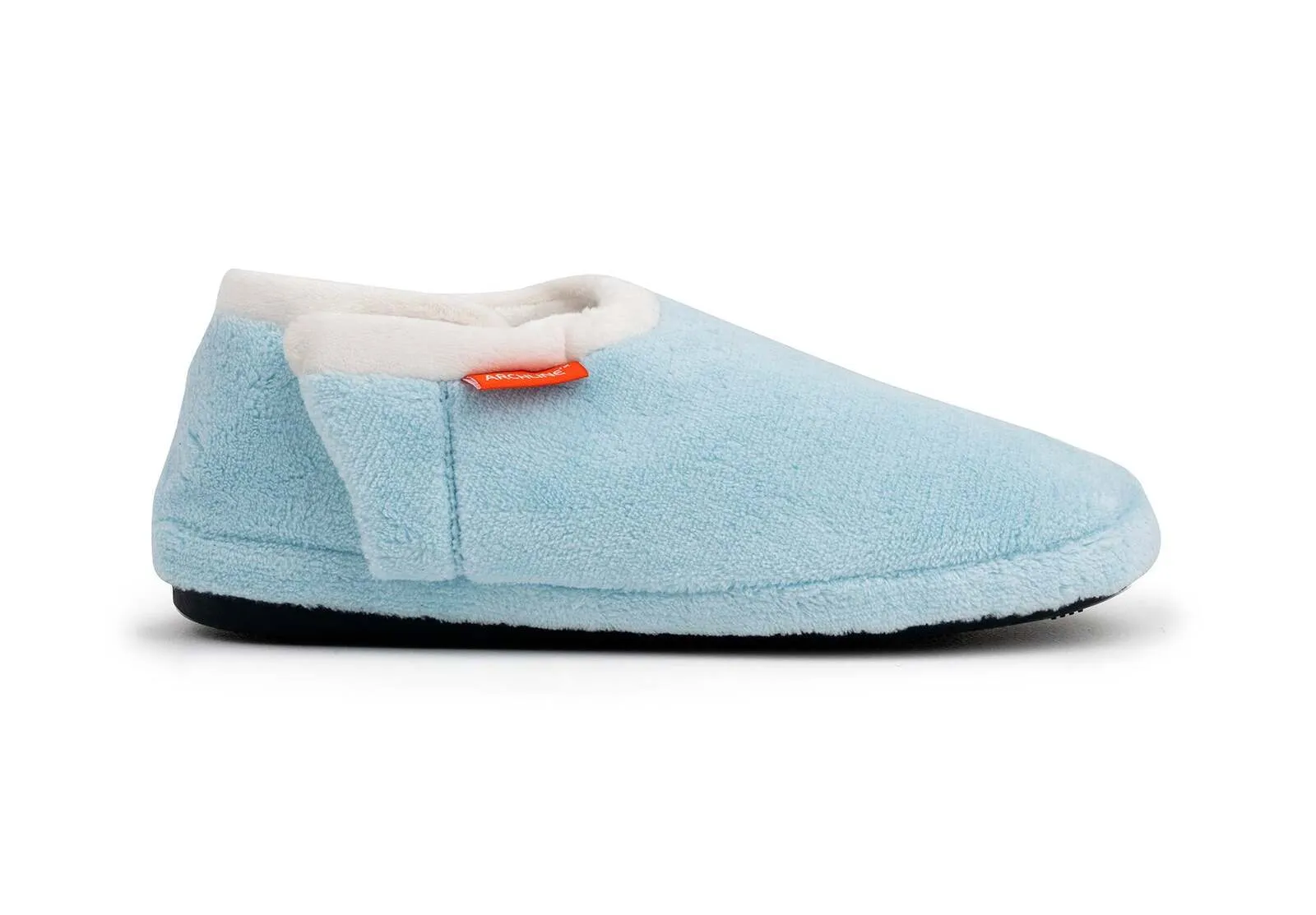ARCHLINE Orthotic Slippers Closed Scuffs Pain Relief Moccasins - Sky Blue - EUR 37