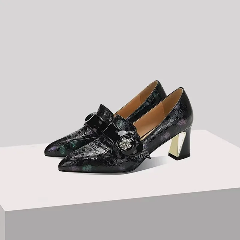 Croctex Veltique Chic Slip Heels