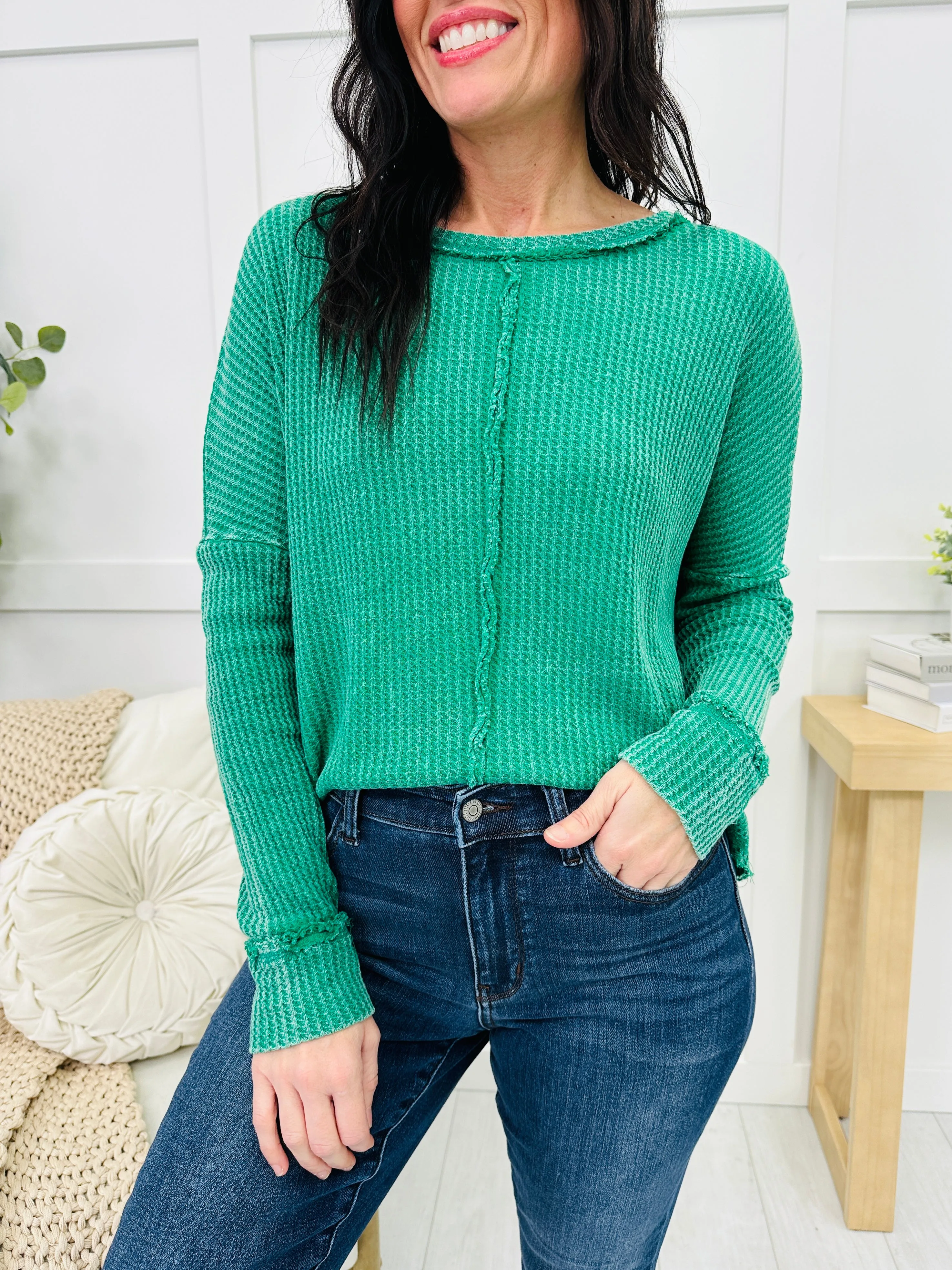 DOORBUSTER! Faded Glam Top- Multiple Colors!