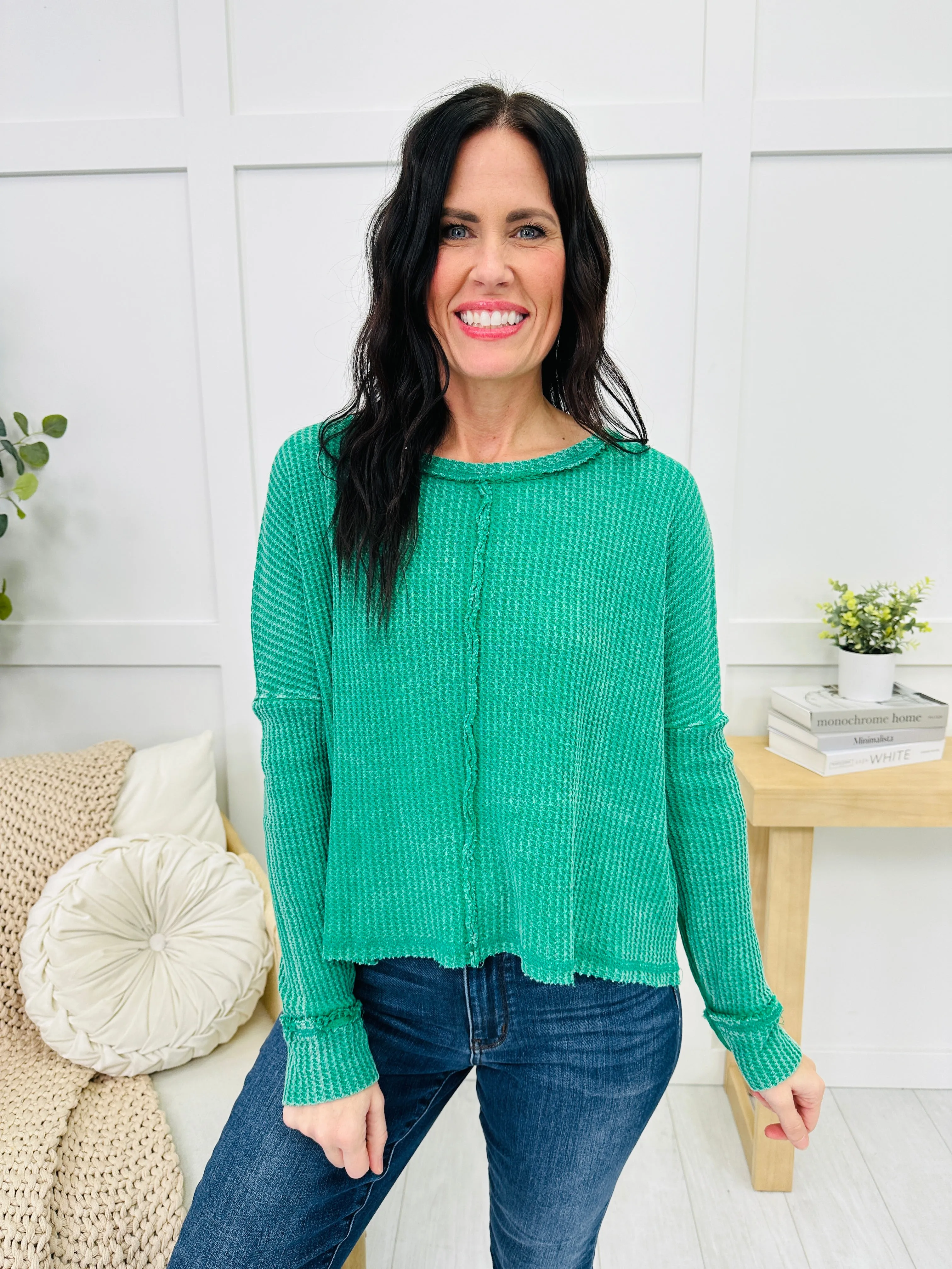 DOORBUSTER! Faded Glam Top- Multiple Colors!