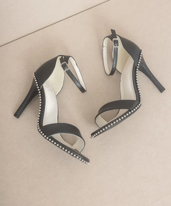 Dublin Metal Stud Heels