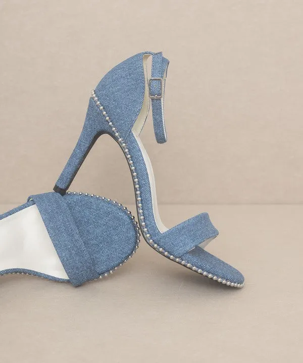 Dublin Metal Stud Heels