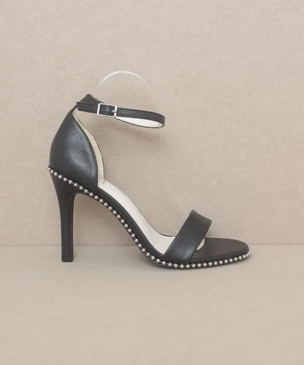 Dublin Metal Stud Heels