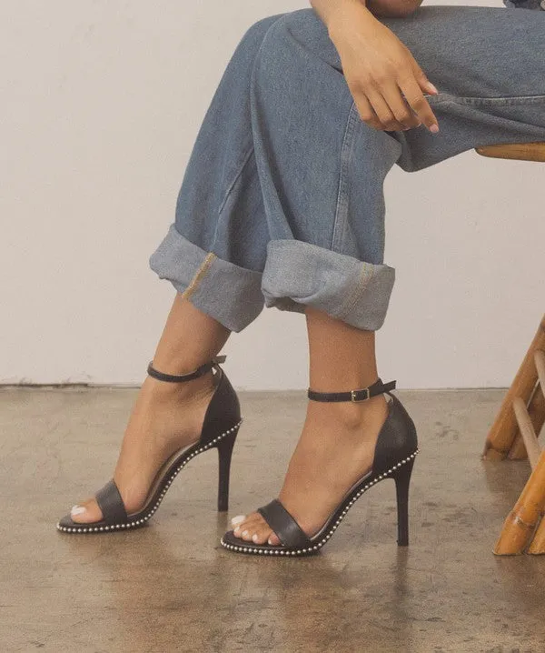 Dublin Metal Stud Heels
