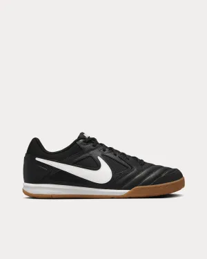 Gato Leather Black / White Low Top Sneakers