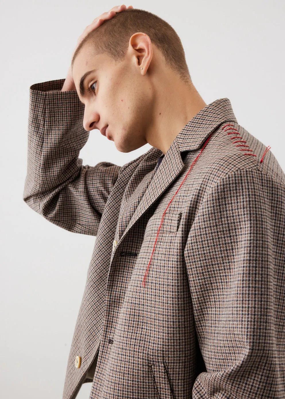 Houndstooth Blazer