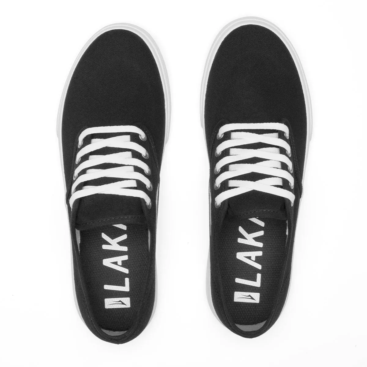 Lakai Oxford Black Canvas