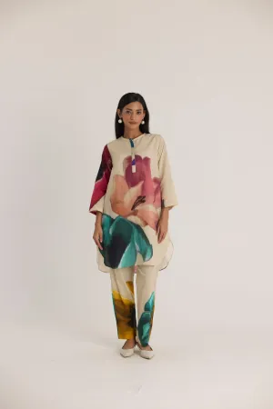 LILA SHORT KURTA SET