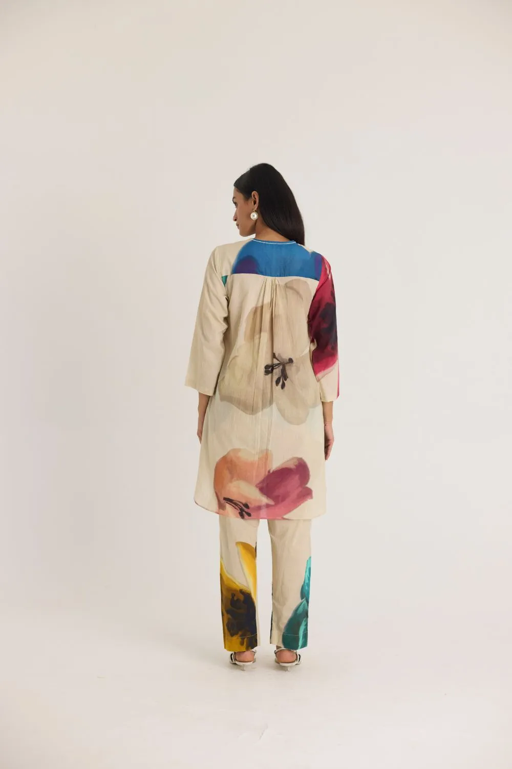 LILA SHORT KURTA SET