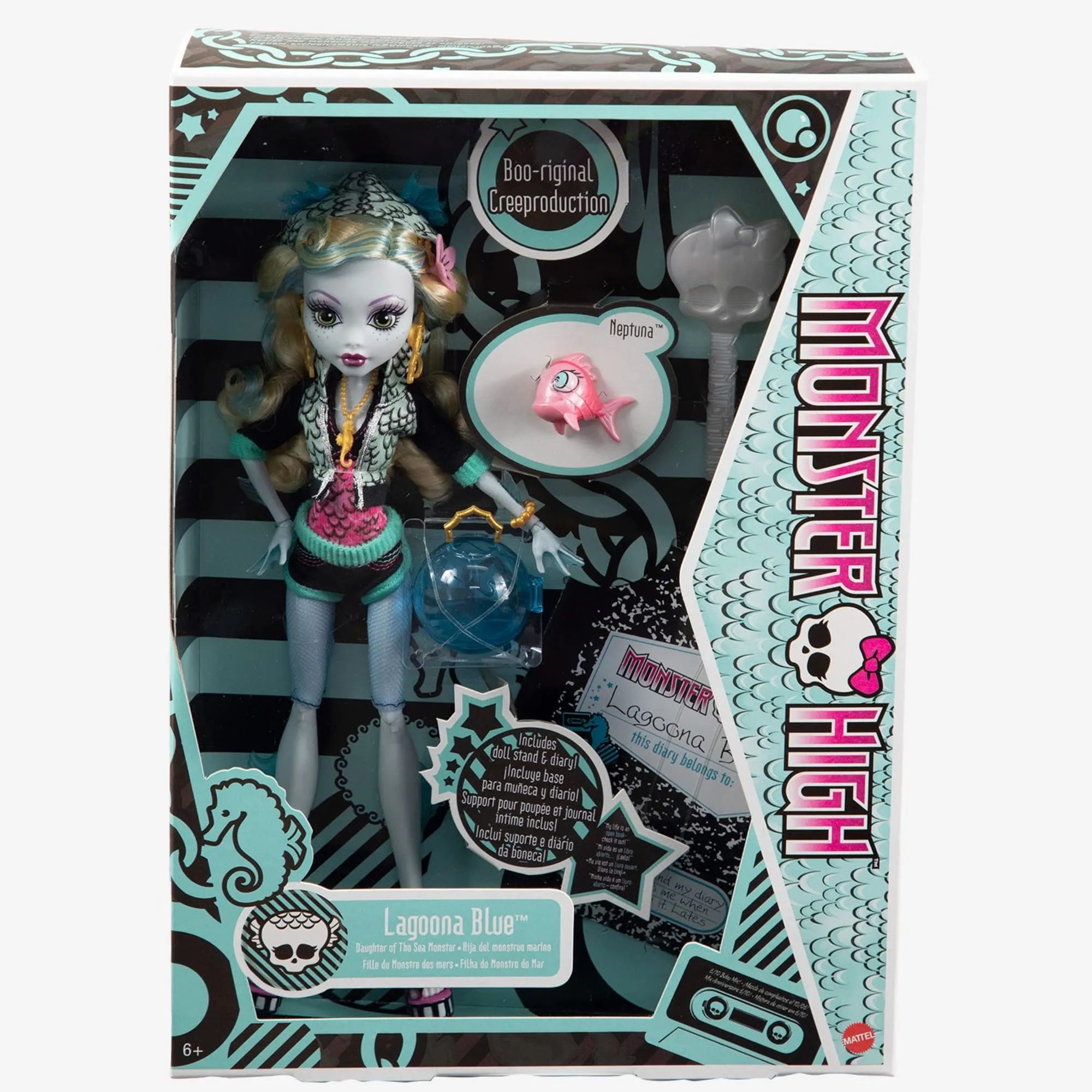 Monster High Lagoona Blue Reproduction Doll