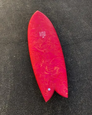 Riches RF - 5'3 Red and Orange Swirl