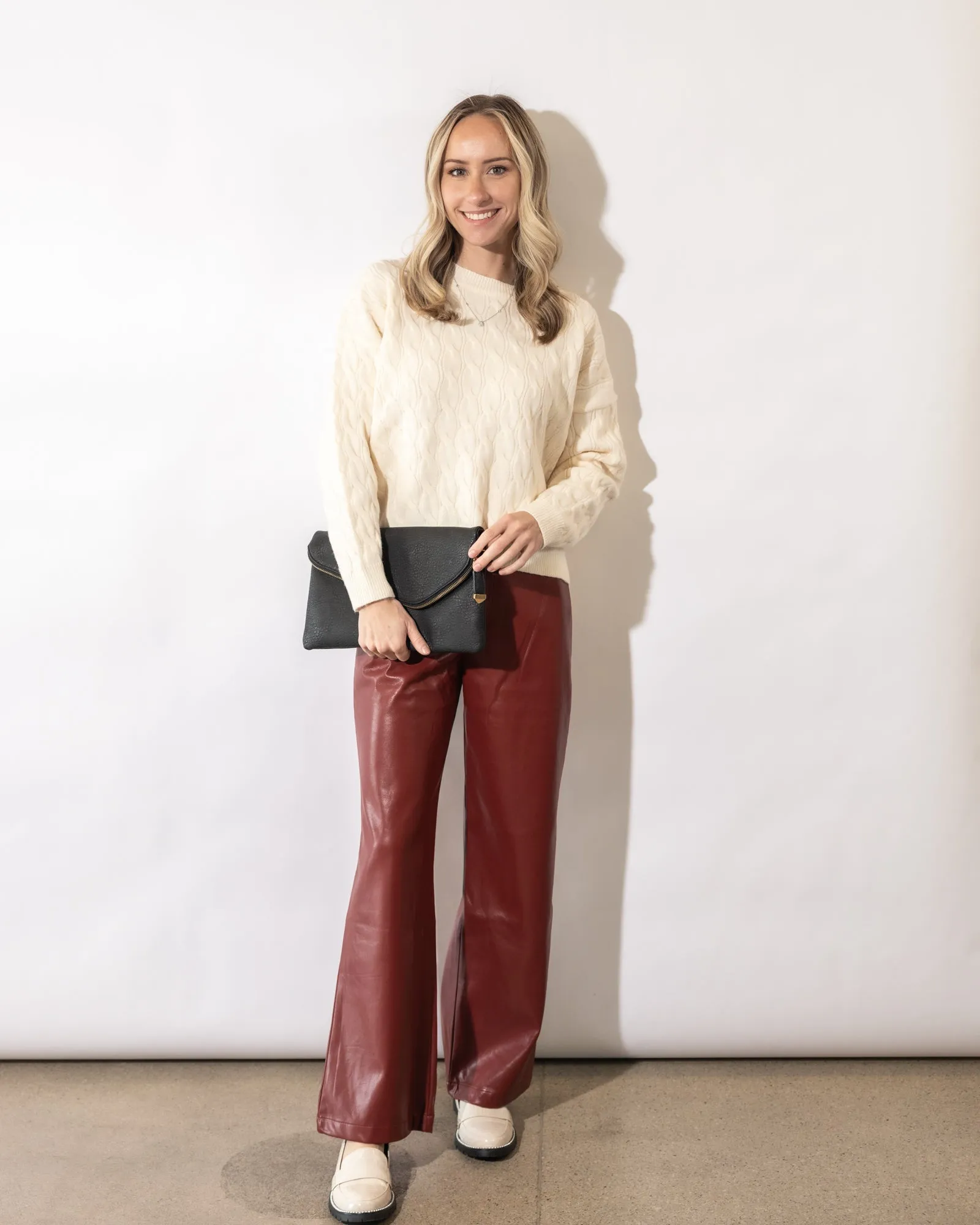 Ruby Faux Leather Pants