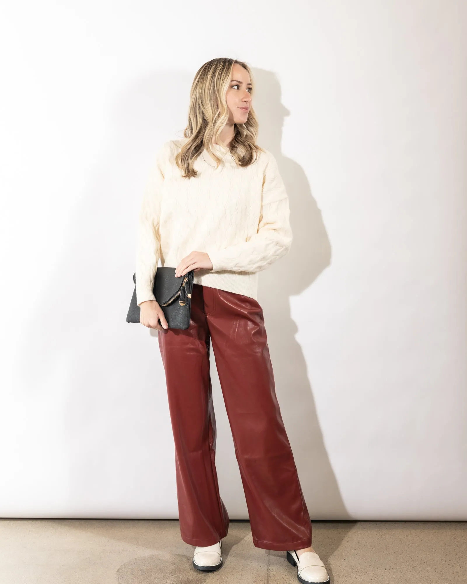 Ruby Faux Leather Pants