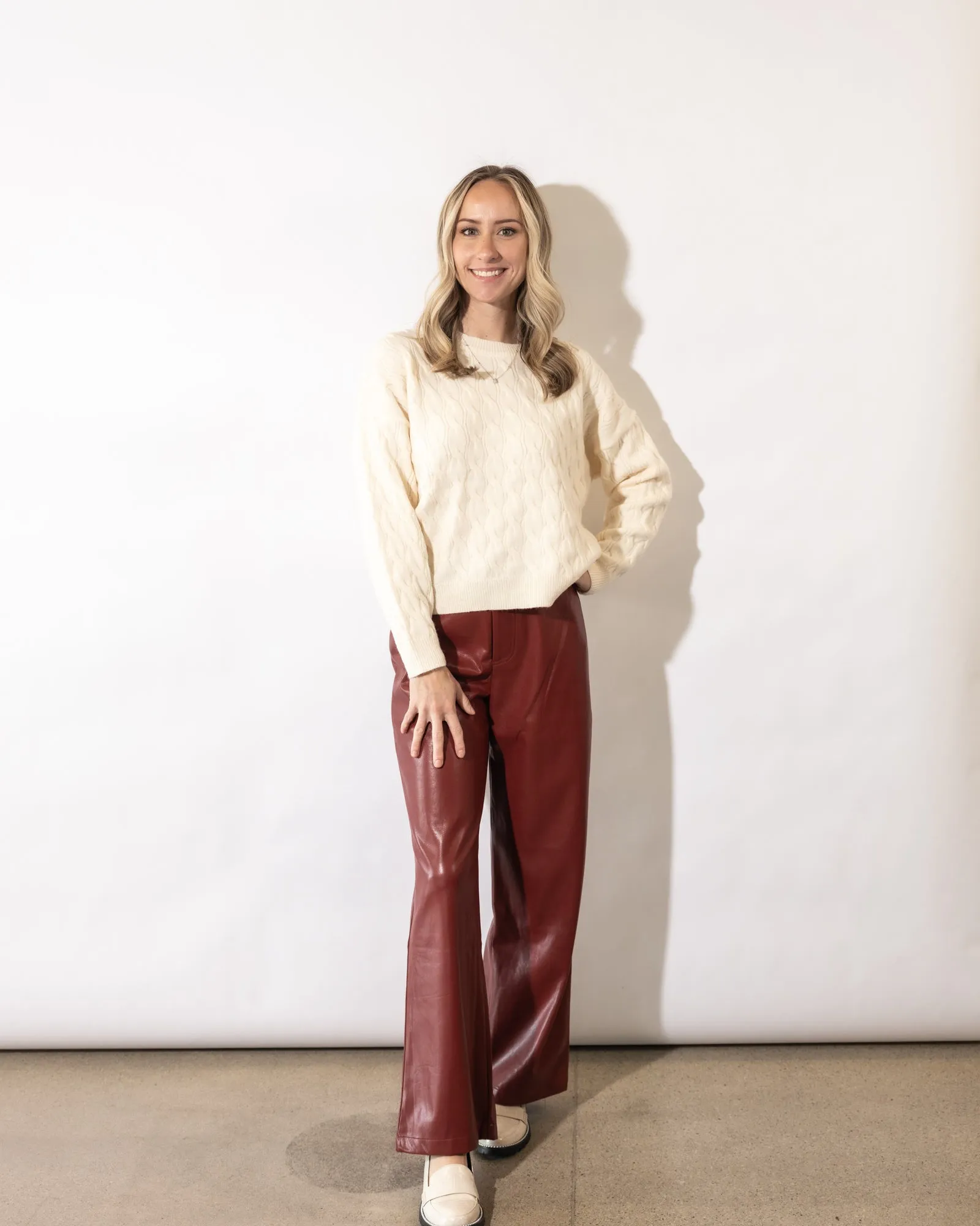 Ruby Faux Leather Pants
