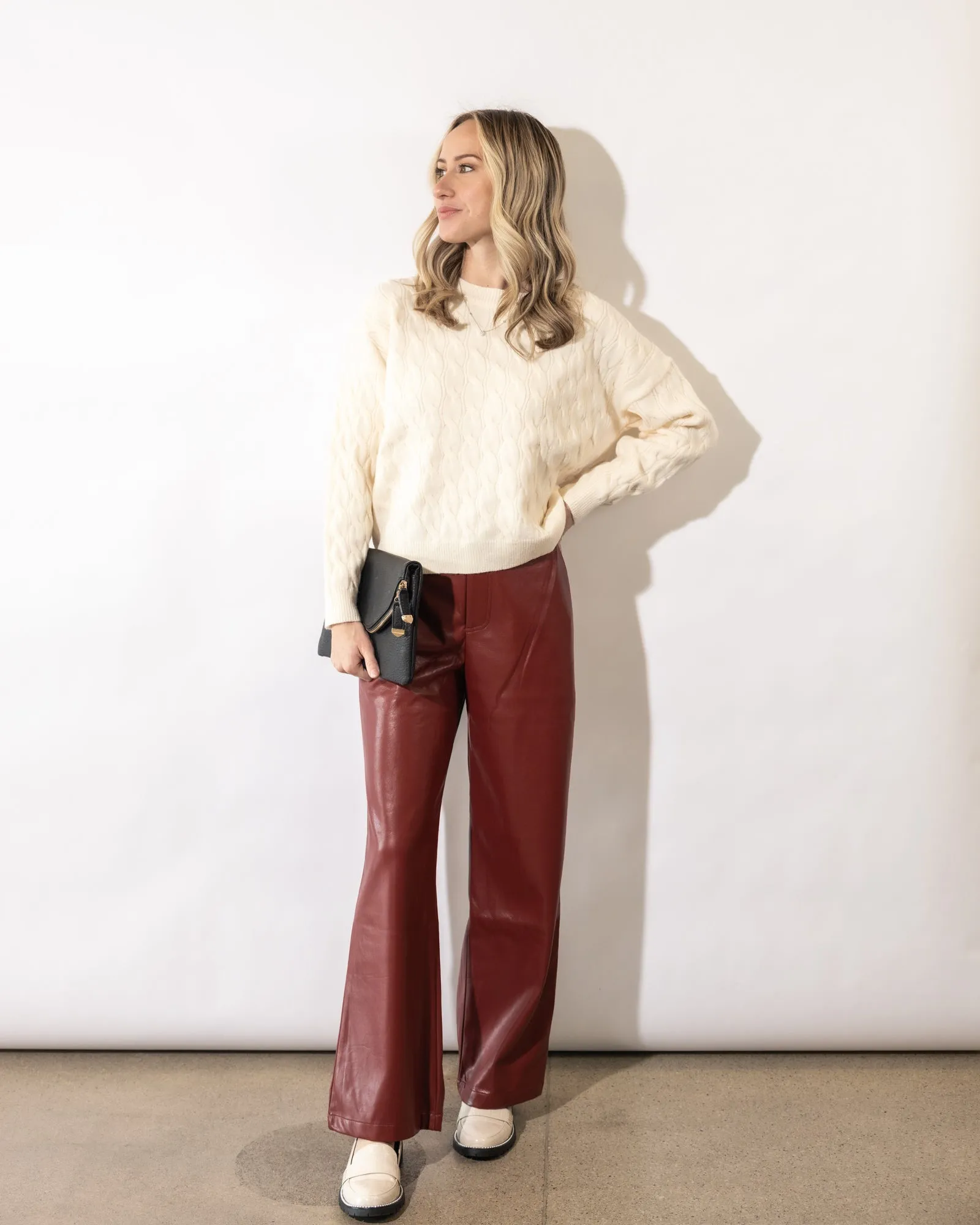 Ruby Faux Leather Pants