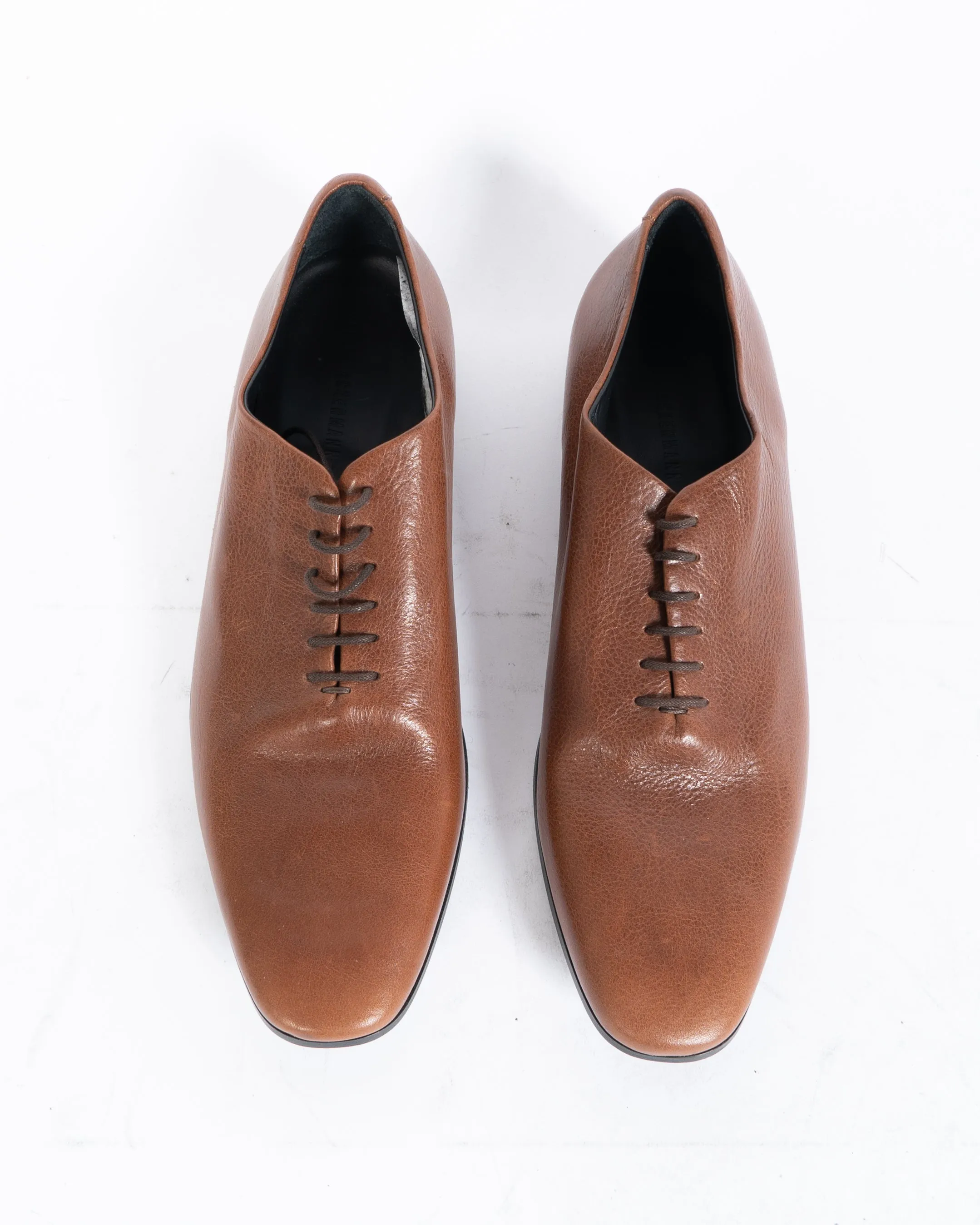 SS19 Brown Leather Classic Derbies