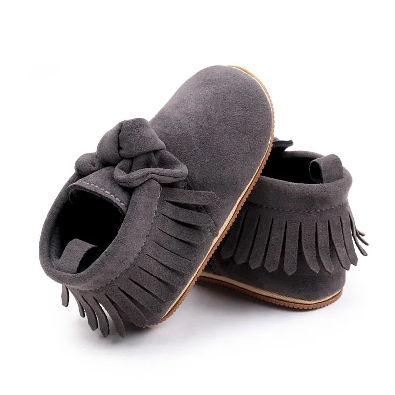 Tassel Bow Moccasins
