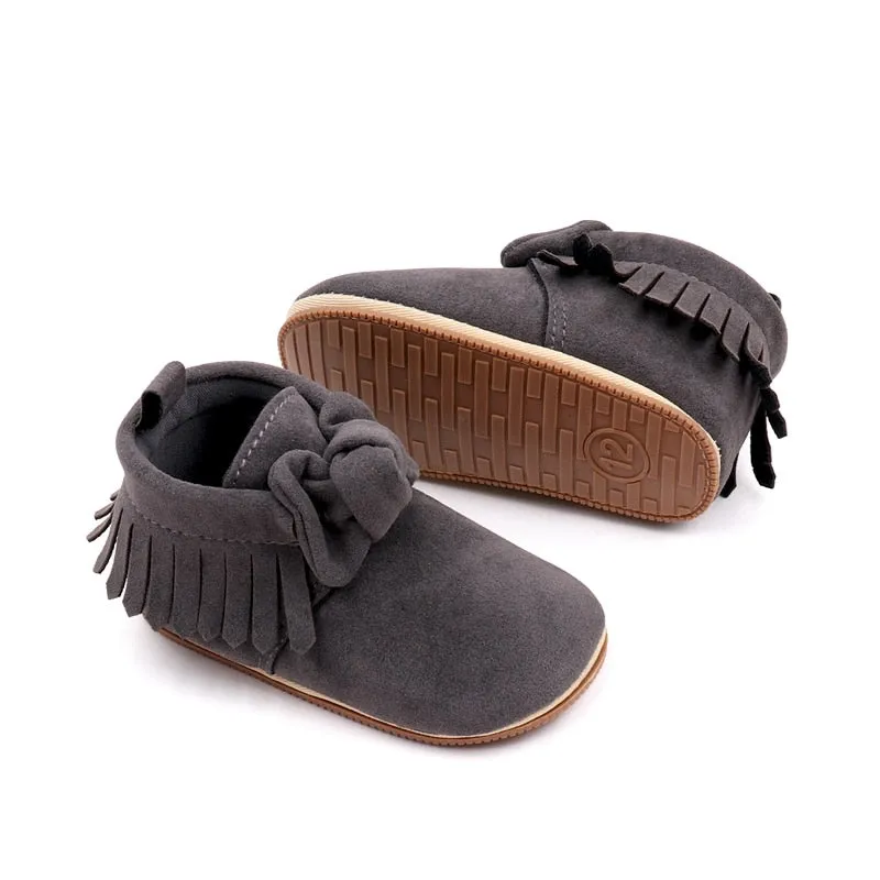 Tassel Bow Moccasins