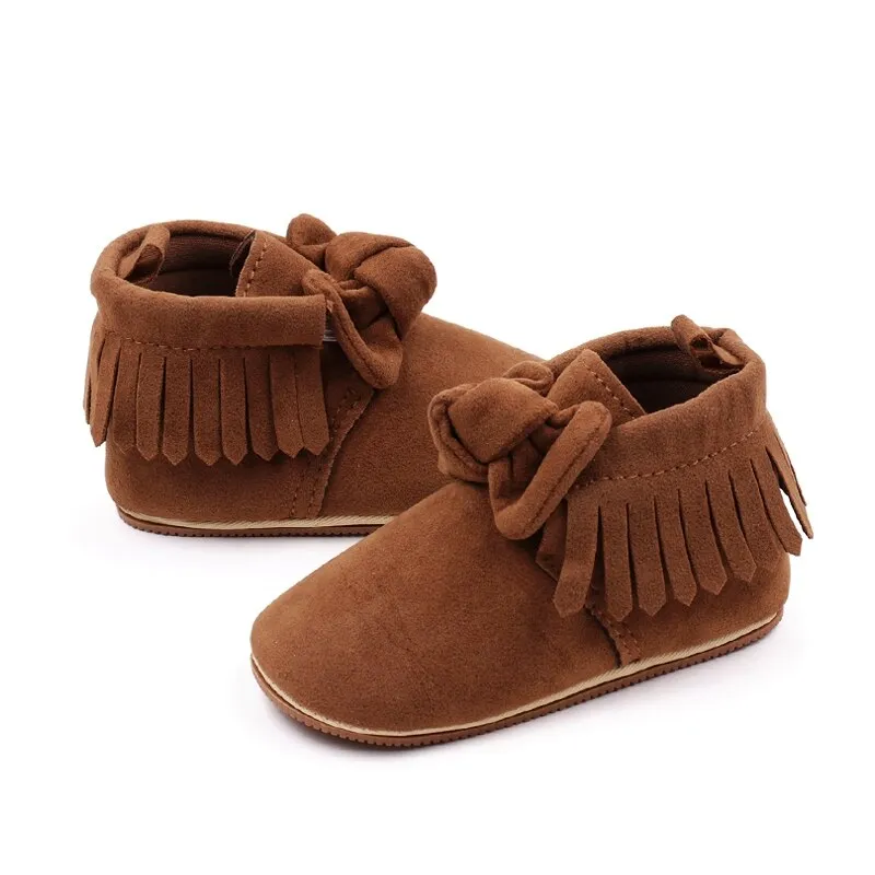 Tassel Bow Moccasins