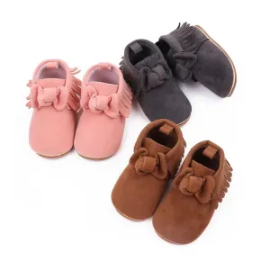 Tassel Bow Moccasins