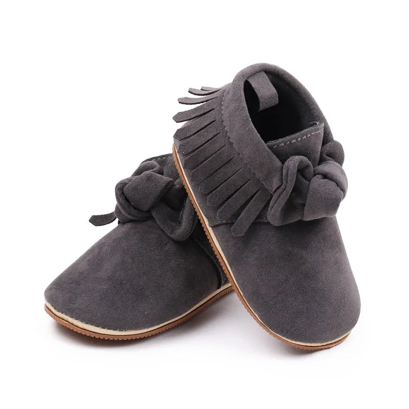 Tassel Bow Moccasins