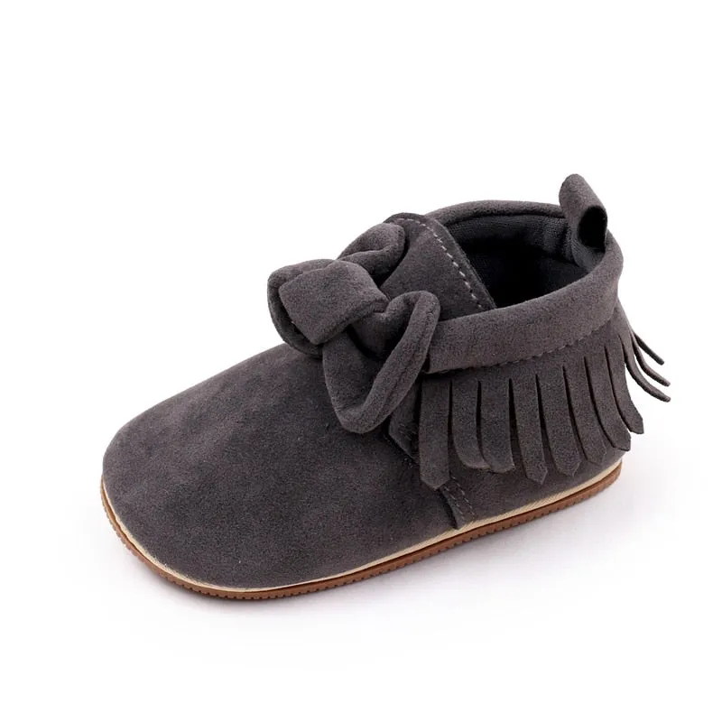 Tassel Bow Moccasins