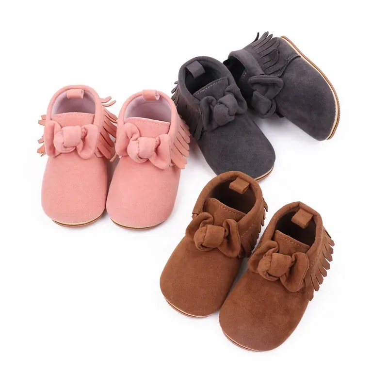 Tassel Bow Moccasins