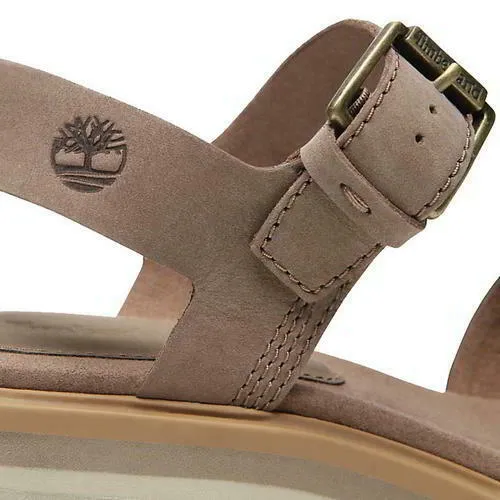 Timberland Violet Marsh Womens Crossband Backstrap Platform Sandals Size 4-8
