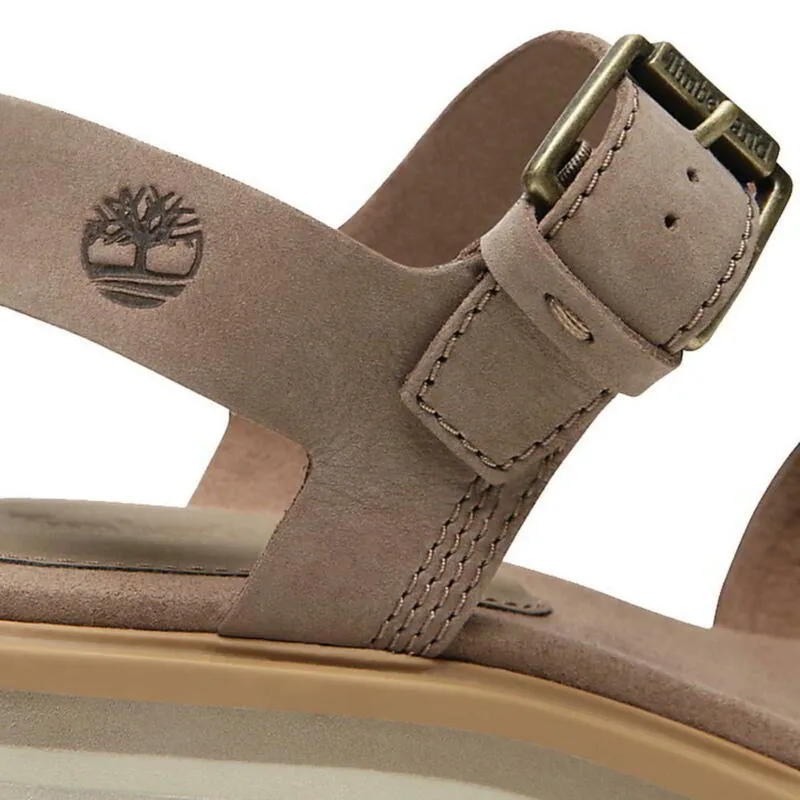 Timberland Violet Marsh Womens Crossband Backstrap Platform Sandals Size 4-8