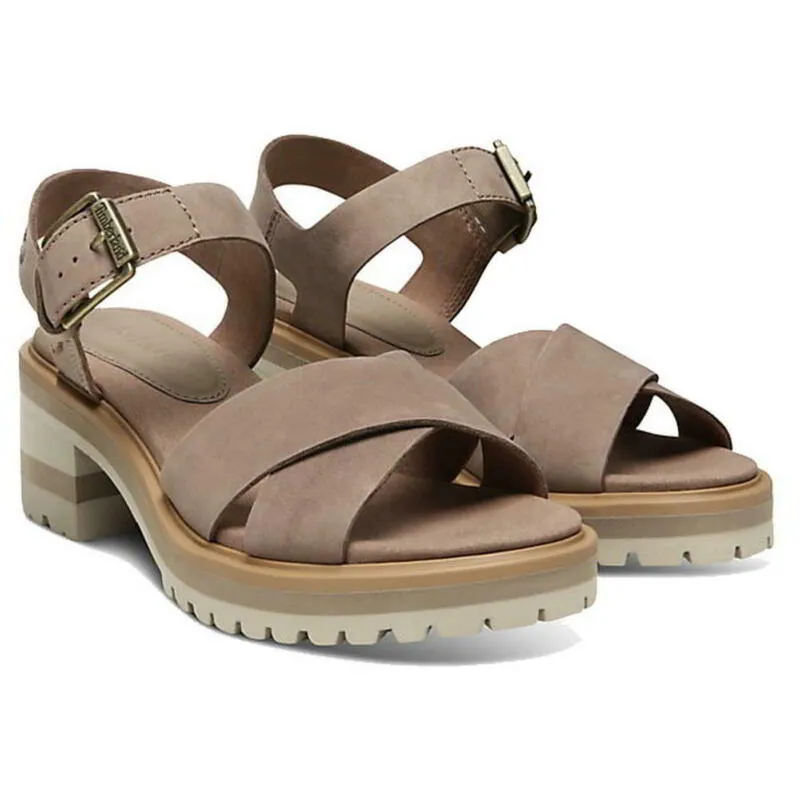 Timberland Violet Marsh Womens Crossband Backstrap Platform Sandals Size 4-8