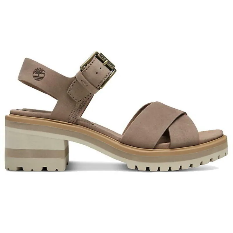 Timberland Violet Marsh Womens Crossband Backstrap Platform Sandals Size 4-8