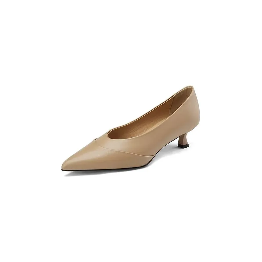 Veltique Chic Slide Heels