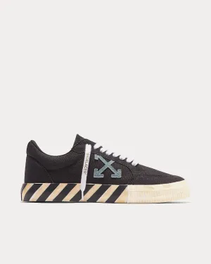 Vulcanized Eco Canvas Black Low Top Sneakers